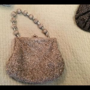 Beaded evening bag